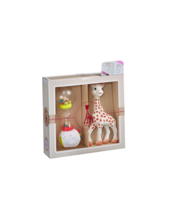 Mi primer set regalo Sophie la girafe + Sonajero Maracas | Carapillo Bebé