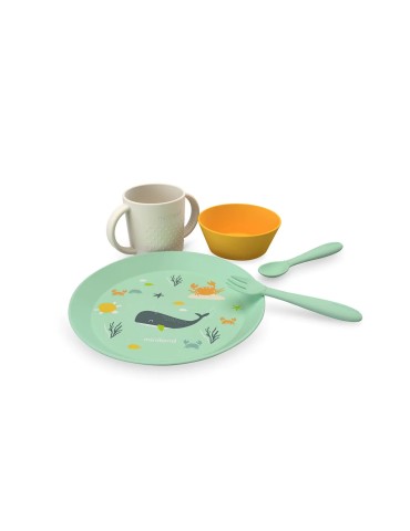 Vajilla infantil Meal Set Ocean