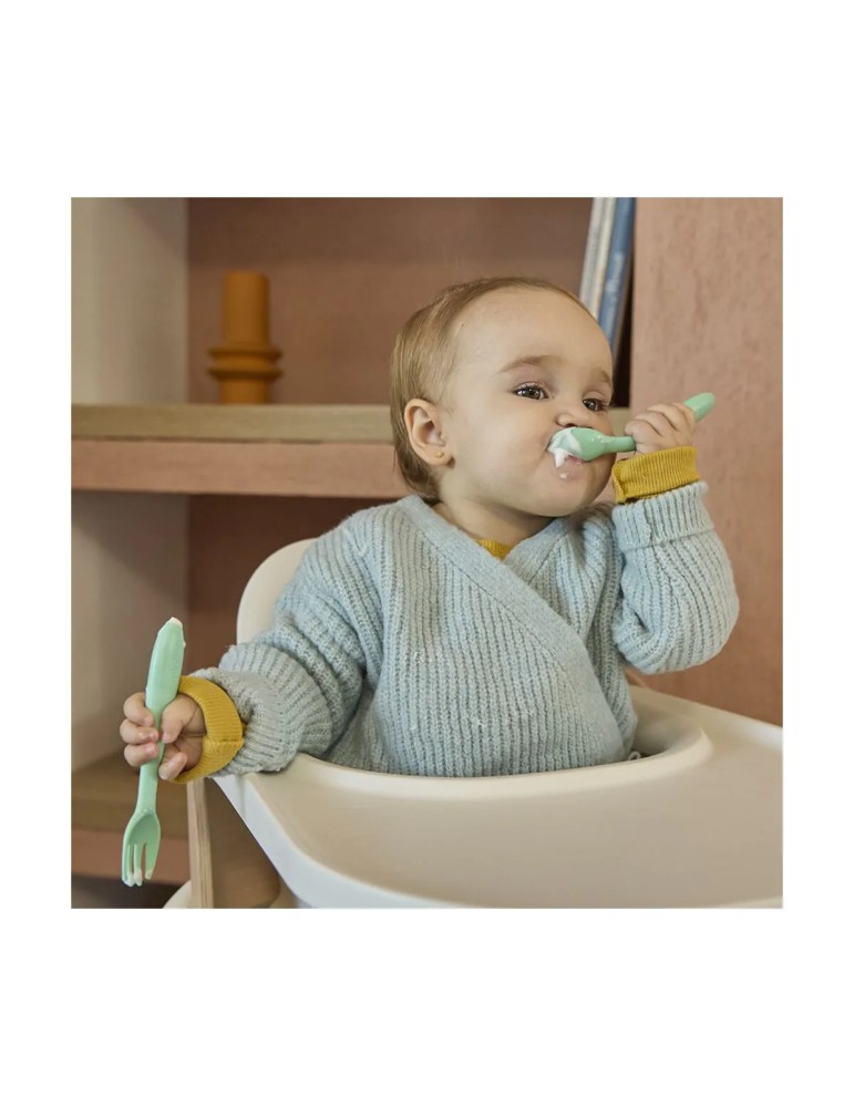 Cubiertos Infantiles Flexibles Ocean