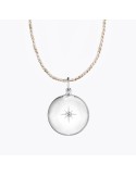 Llamador de Ángeles Lucky Star Plata