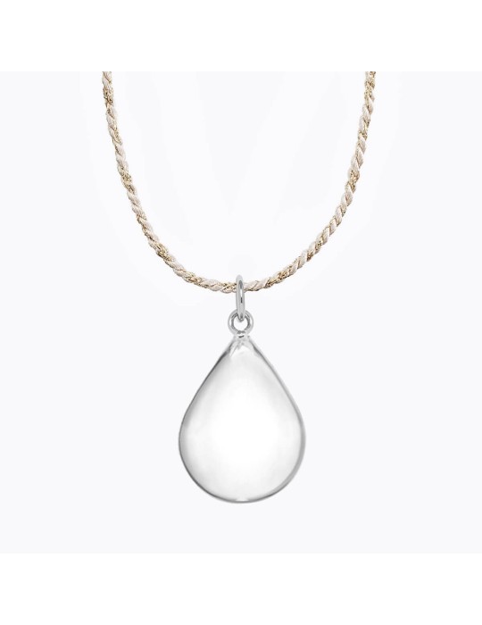 Llamador de Ángeles Drop Plata