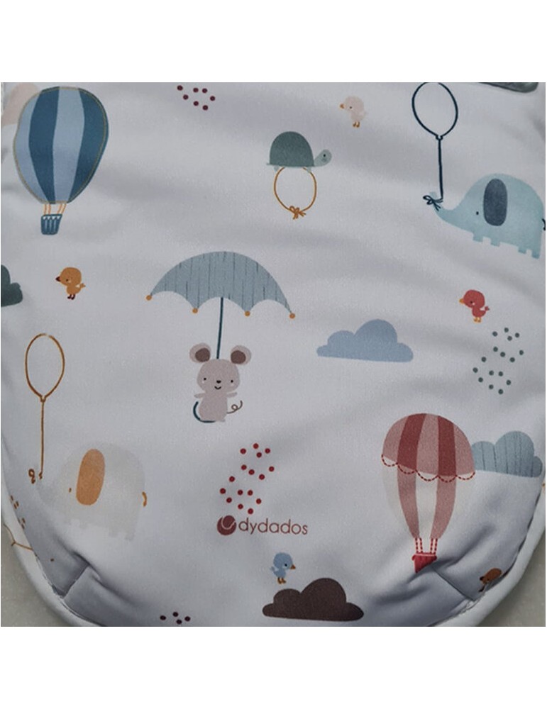 Colchoneta Reversible Globos
