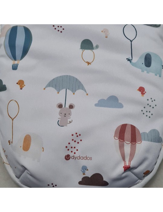 Colchoneta Reversible Globos