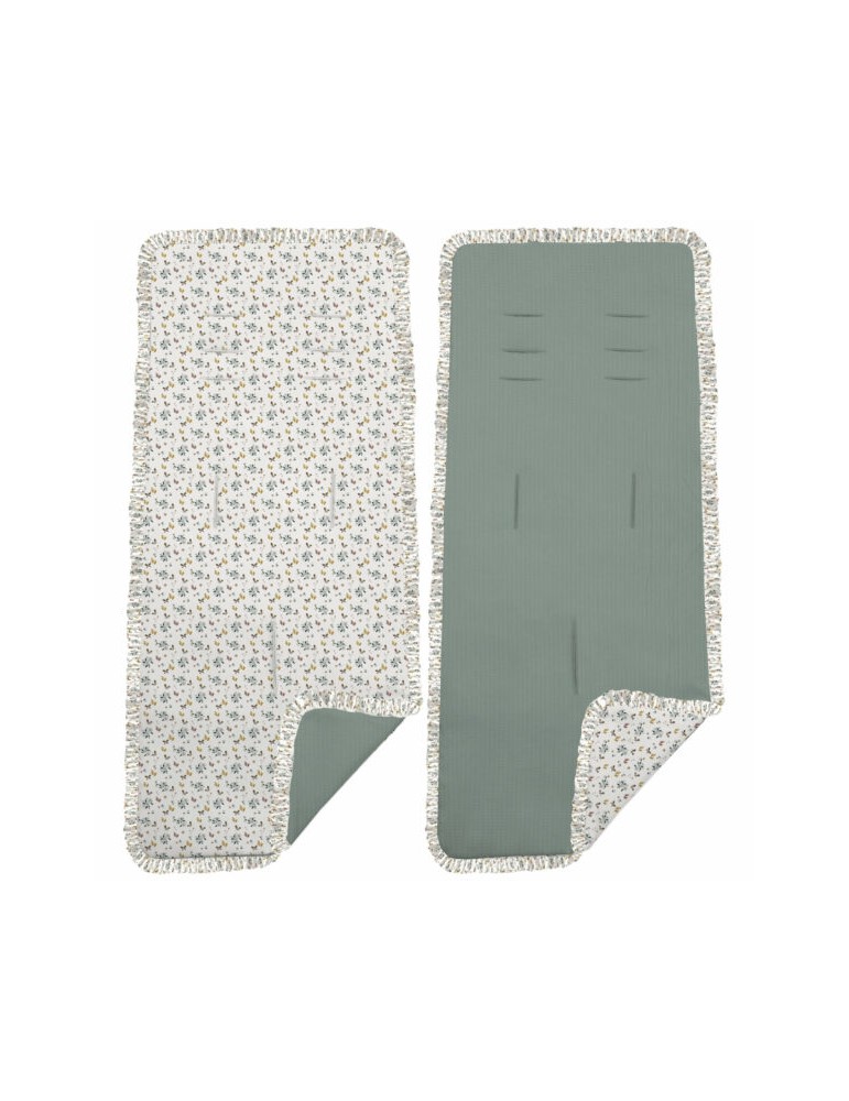 Colchoneta Reversible Zoe Verde