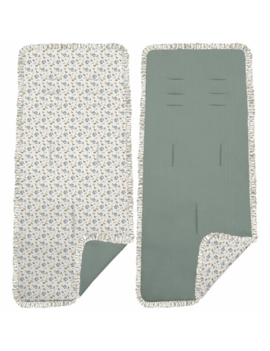 Colchoneta Reversible Zoe Verde