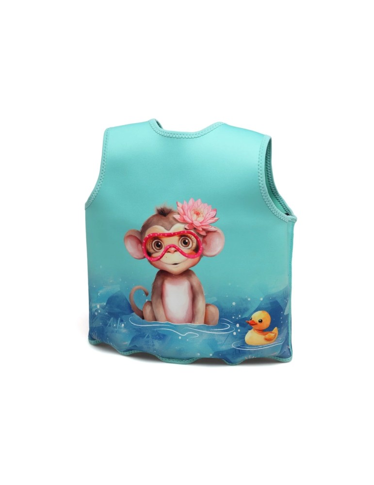 Chaleco Neopreno de Flotación Animales Fucsia