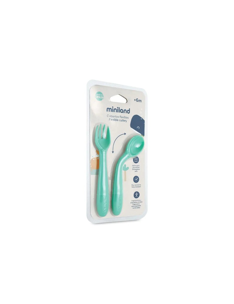 Cubiertos Infantiles Flexibles Ocean
