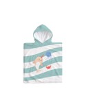 Poncho Toalla de Algodón para Niños
