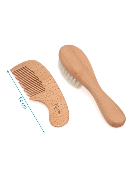 Set Peine Madera 2 unid.
