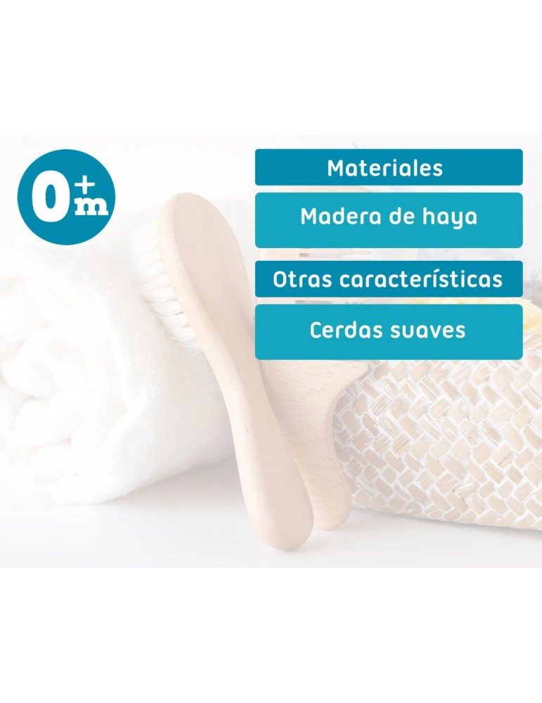 Set Peine Madera 2 unid.