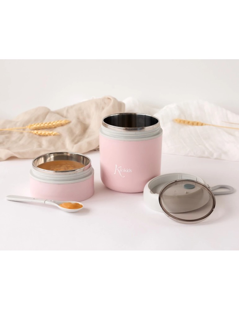 Termo Rosa 710ml Acero Inoxidable