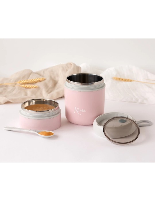 Termo Rosa 710ml Acero Inoxidable