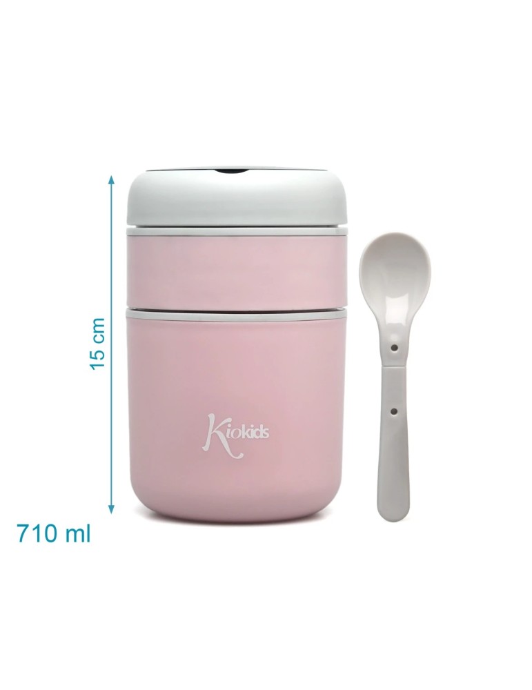 Termo Rosa 710ml Acero Inoxidable