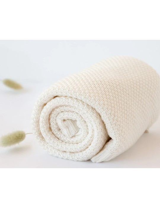 Mantita de Bambú Beige