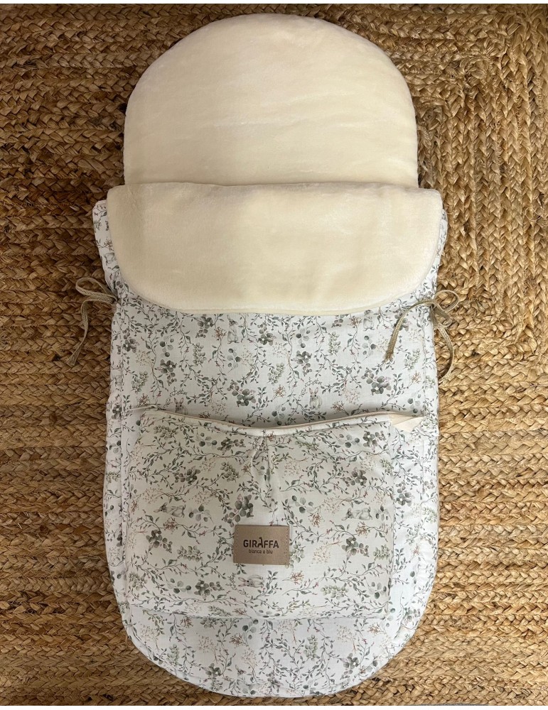 Saco Capazo Arthemisa con Pelo Crema