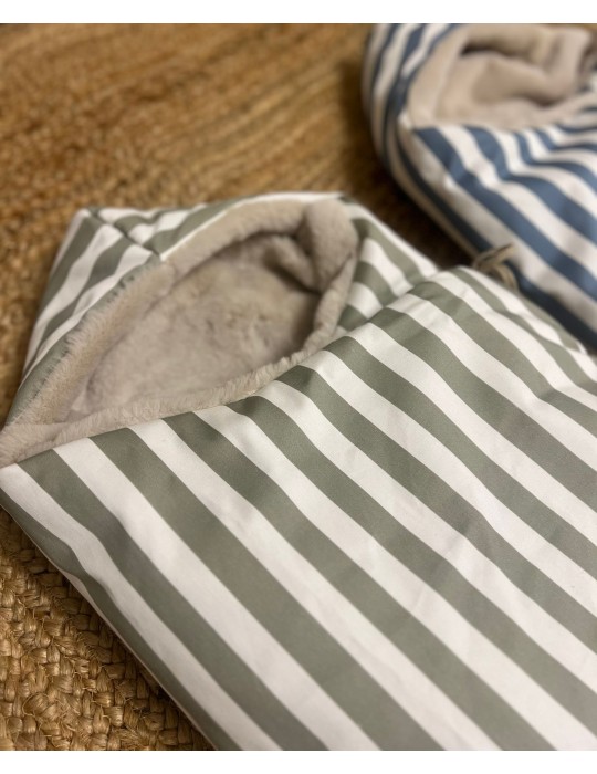 Saco Capazo Capucha Giorgia Verde