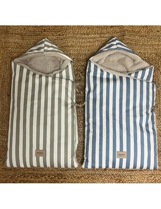 Saco Capazo con Capucha Giorgia Azul