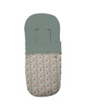 Saco Recto Invierno Daren Verde Pelo