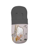 Saco Recto Invierno Leroy Negro Villela Gris