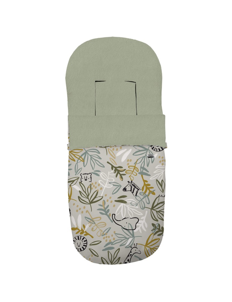 Saco Recto Invierno Marco Verde Pelo