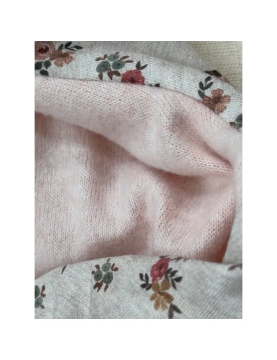 Saco Capazo Capucha Andrea Punto Rosa