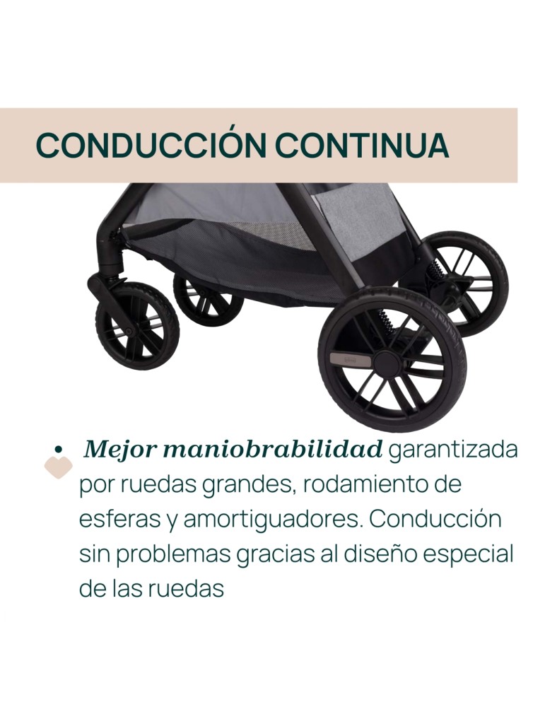 Dúo Bellagio y Capazo Flexi