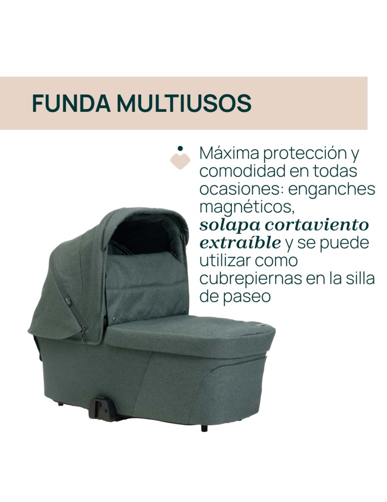Dúo Bellagio y Capazo Flexi