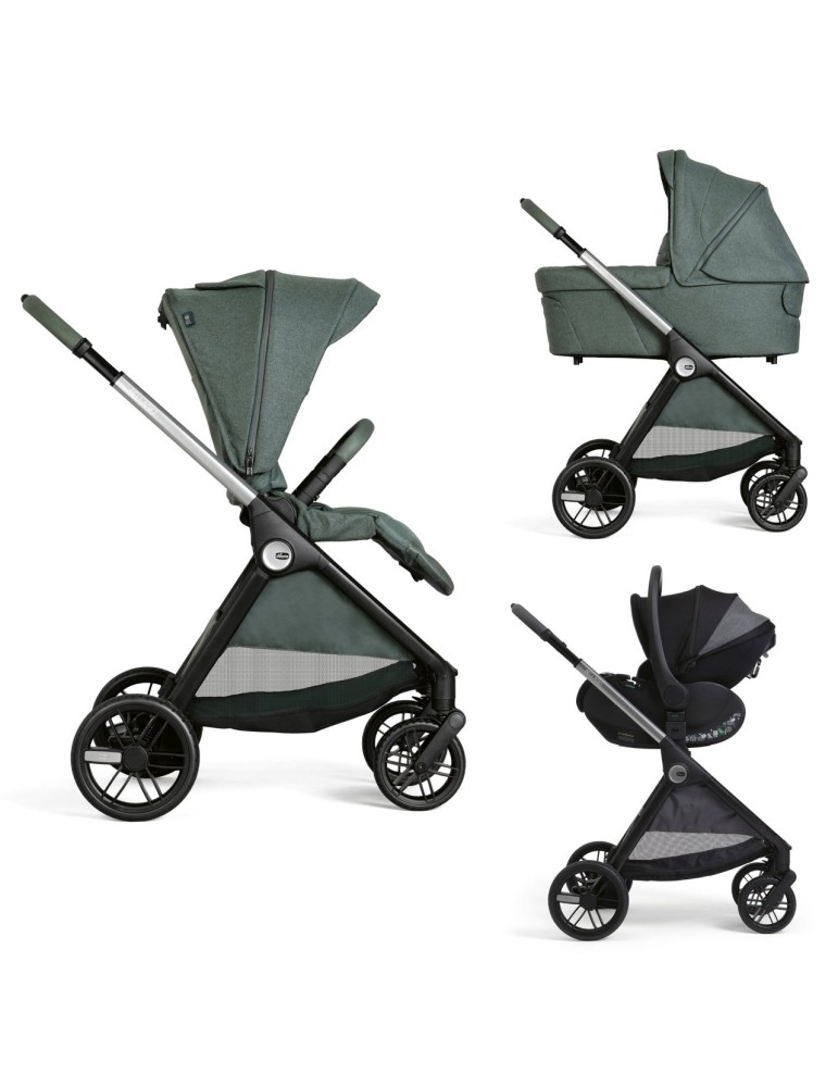 Trío Bellagio con Capazo Flexi y Grupo 0 Recline + Regalo Soporte Lullaglide
