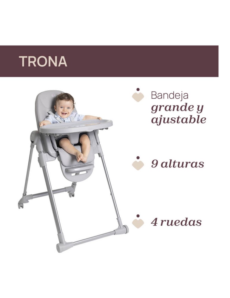 Trona Polly Armonia + Regalo Centro de Actividades Polly