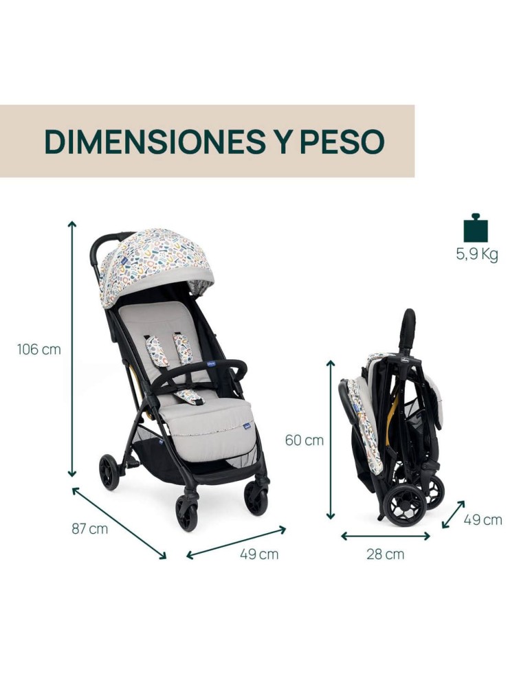 Silla de Paseo Ligera Glee
