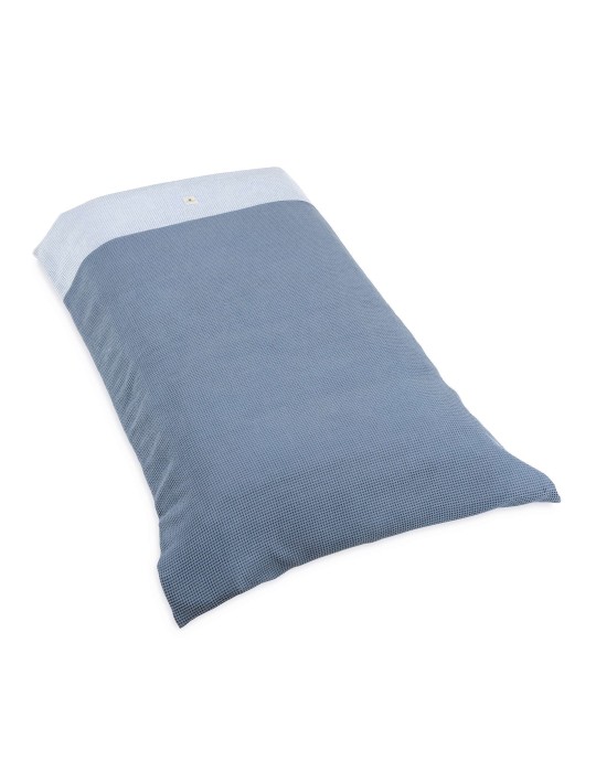 Nórdico Cuna Alba Blu+Protector