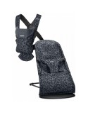 Pack Hamaca Bliss + Mochila Porta Bebé Leopardo Antracita