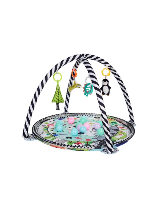 Alfombra Juego con 30 Bolas Animals World