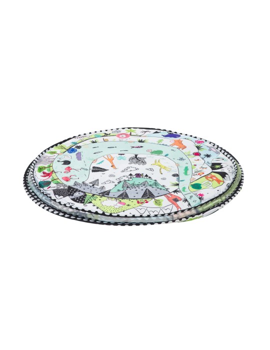 Alfombra Juego con 30 Bolas Animals World
