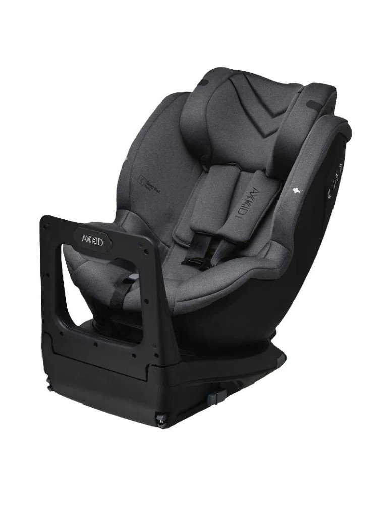 Silla de Auto Spinkid Swivel 180º Granite Melange