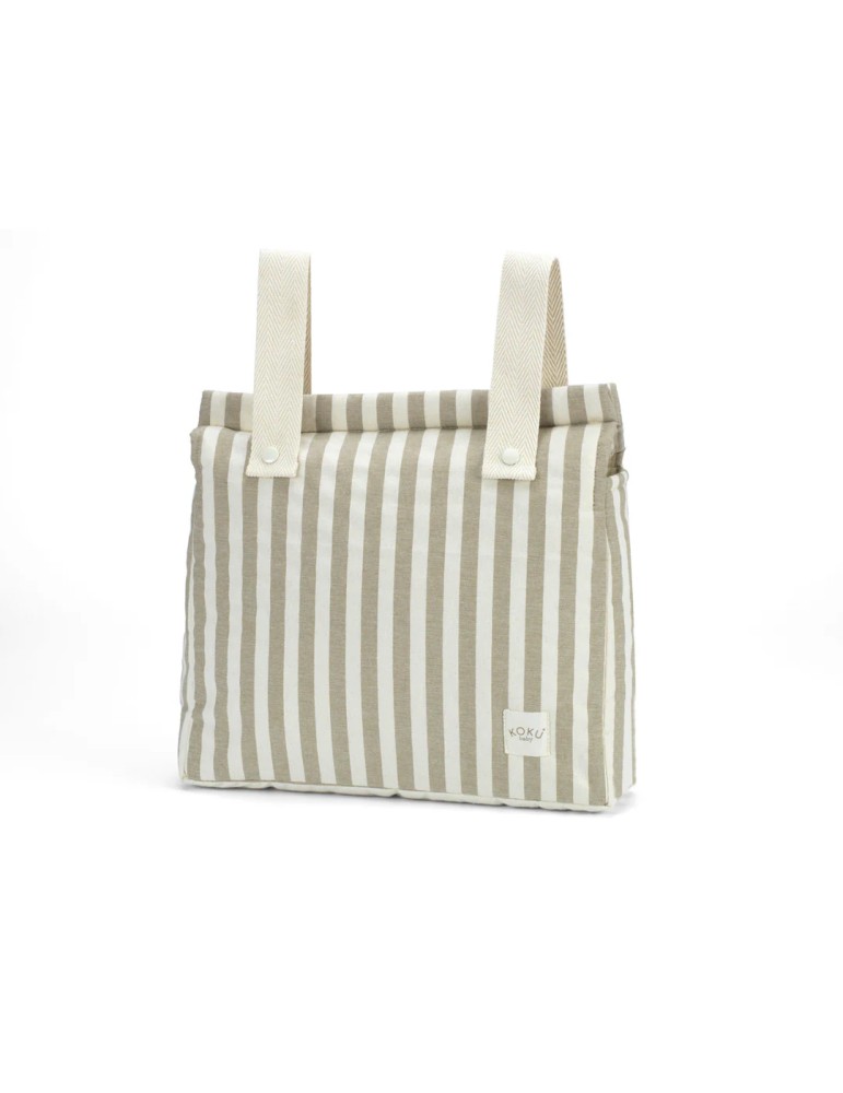 Bolso Panera Stripe Topo 30x34