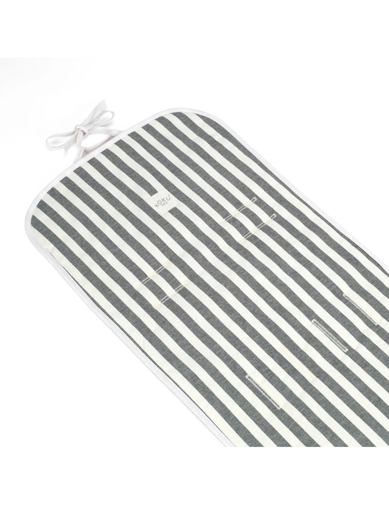 Colchoneta Paseo Stripe Gris 85x35
