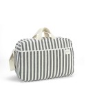 Bolso Maternidad Stripe Gris 30x47