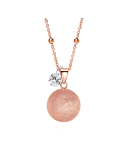 Llamador de Ángeles Oro Rosa Satinado