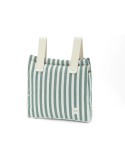 Bolso Panera Stripe Green Khaki 30x34