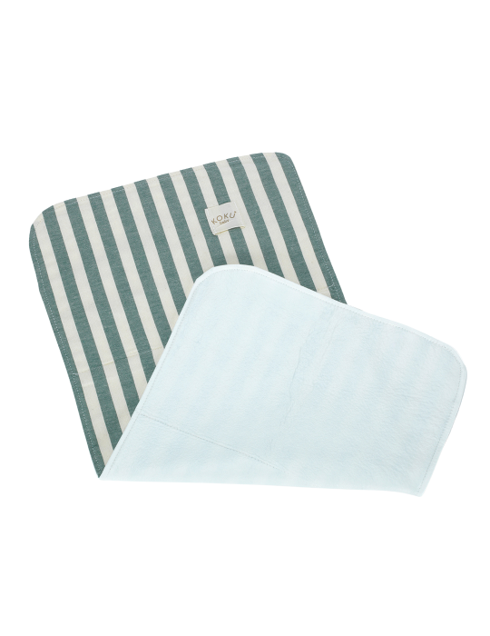 Cambiador Impremeable Stripe Green Khaki 50x30