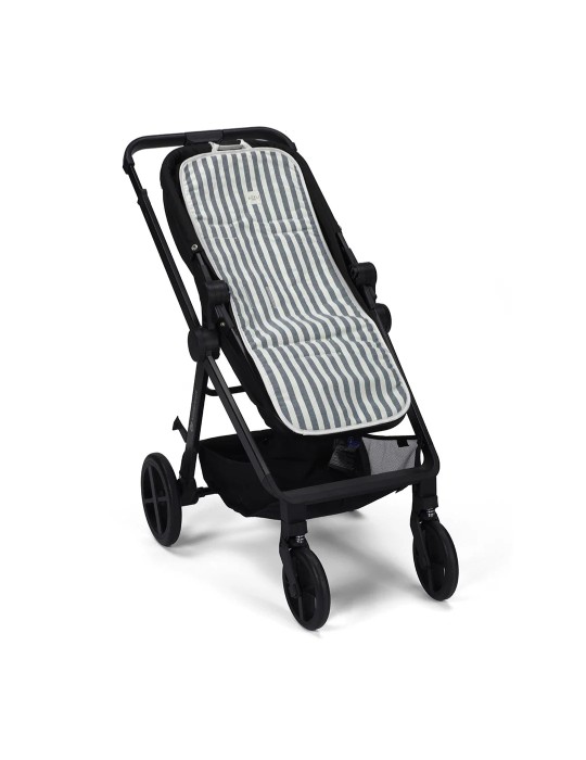 Colchoneta Paseo Stripe Navy Blue 85x34