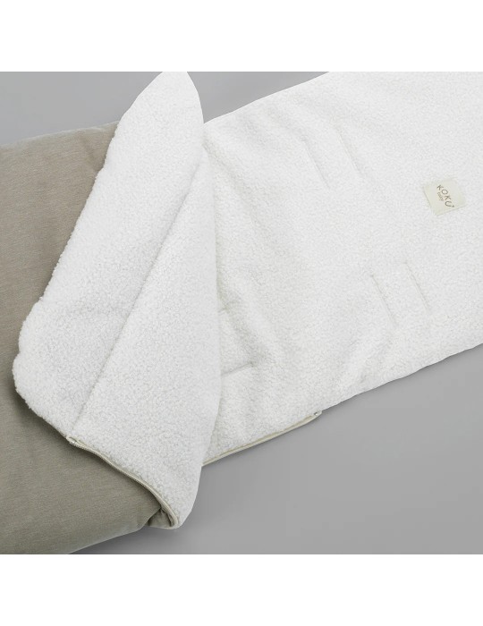 Saco Borreguito Solid Topo 95x35x80