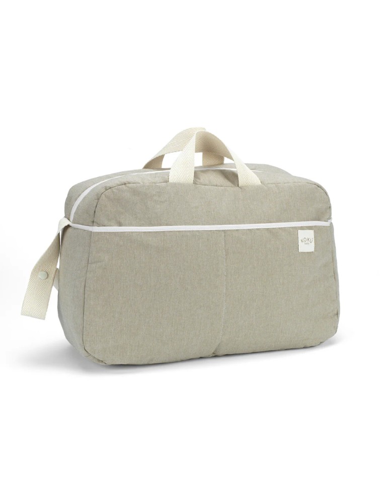 Bolso Maternidad Solid Topo 30x47
