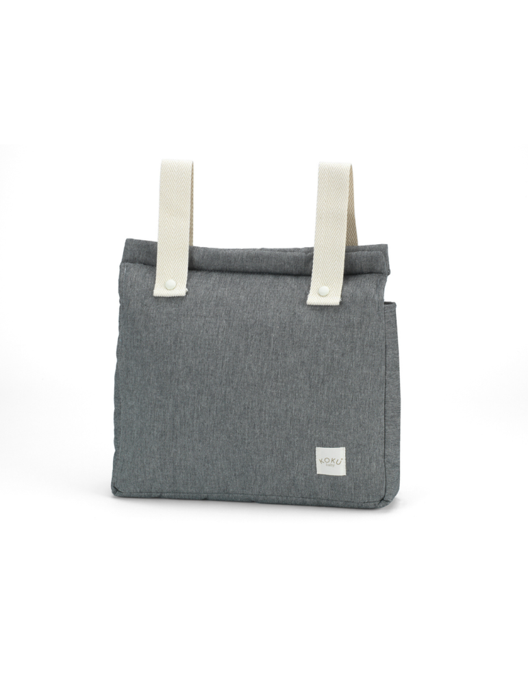 Bolso Panera Solid Gris 30x34