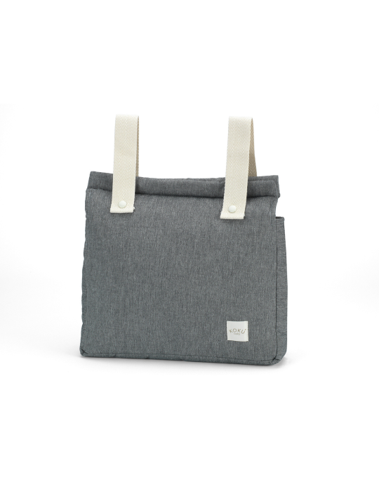 Bolso Panera Solid Gris 30x34