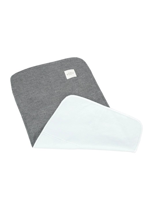 Cambiador Impermeable Solid Gris 50x30