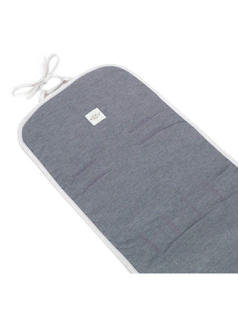 Colchoneta Paseo Solid Navy Blue 85x37