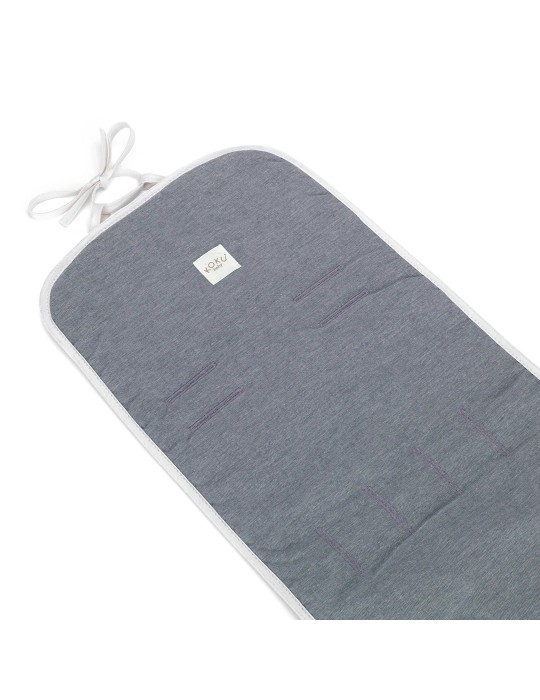 Colchoneta Paseo Solid Navy Blue 85x37