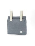 Bolso Panera Solid Navy Blue 30x34